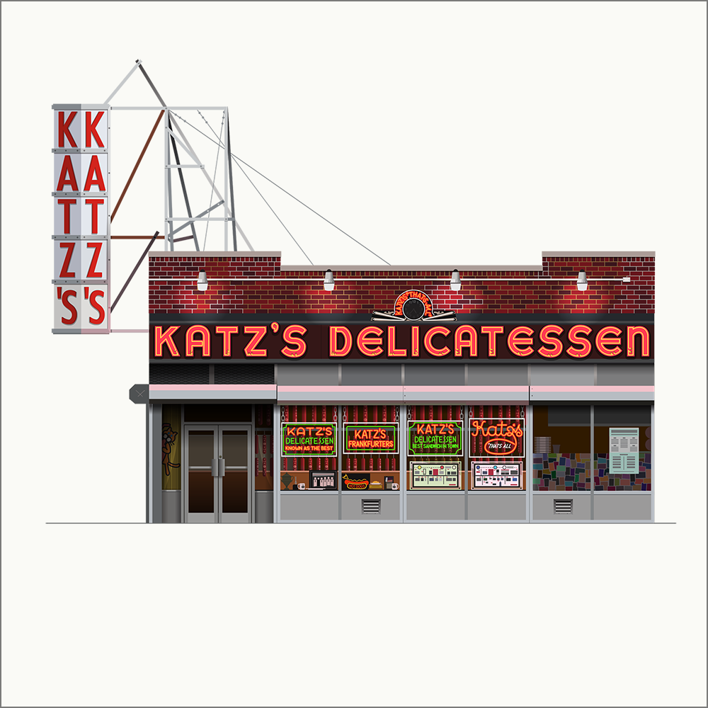 Katz's Delicatessen Print